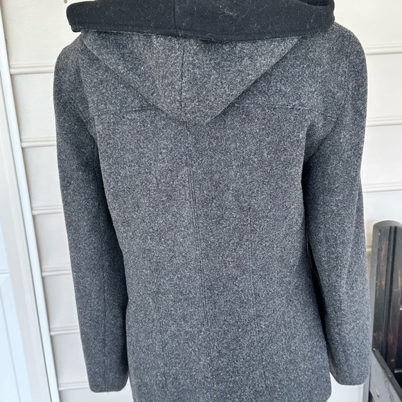 Charles Klein vintage wool hooded coat size M - Picture 5 of 13